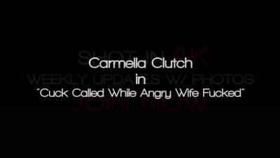 Cumming video with tireless Brick Danger and Carmela Clutch from Touch My Wife