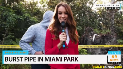 Outdoor porn with an awesome slender teen Charity Crawford